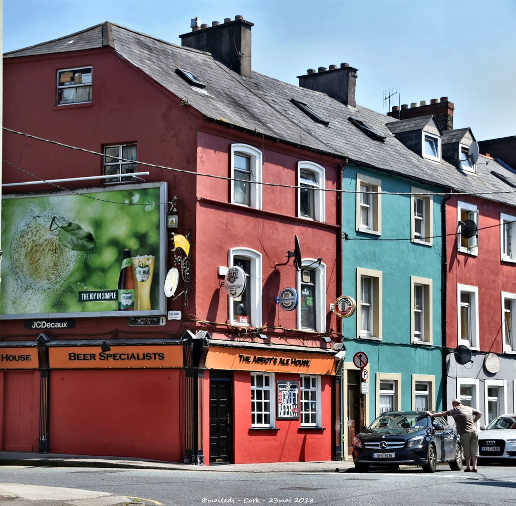 Maisons colorées de Cork - Irlande