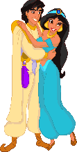 Gif Aladin e Jasmine
