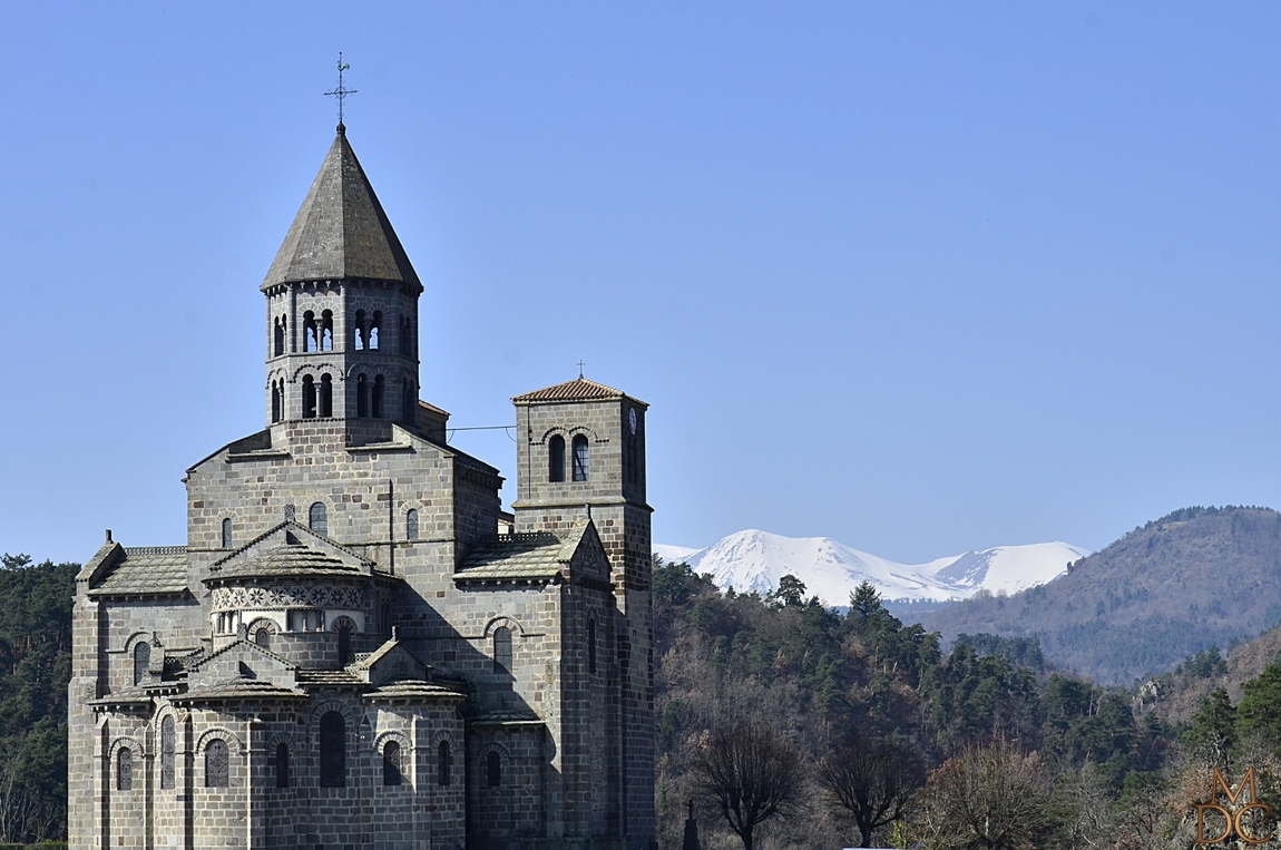 Église romane de Saint-Nectaire (63) Puy de Dôme
