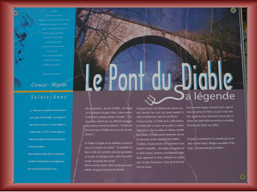 Le Pont du Diable 25270 CRouzet-Migette