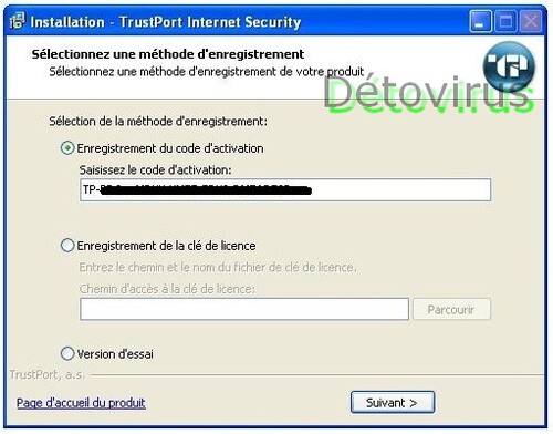 Trustport Internet Security 2013 - Licence 3 mois gratuits