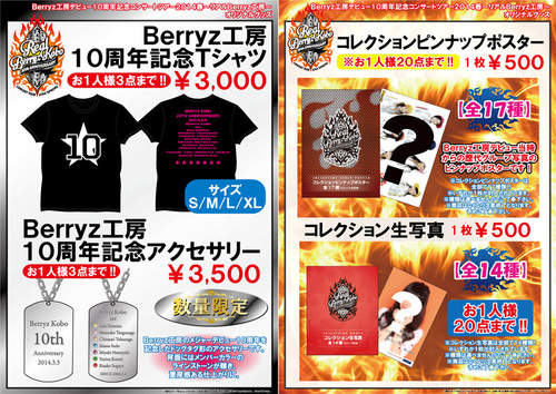 Goodies ~ Berryz Kobo Debut 10th Anniversary Concert Tour 2014 Haru ~Real Berryz Kobo~