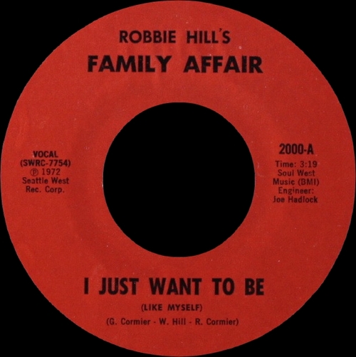 Robbie Hill's Family Affair : Album " Gotta Get Back The Unreleased L.A Sessions " Light In The Attic Records LITA 110 [ US ]