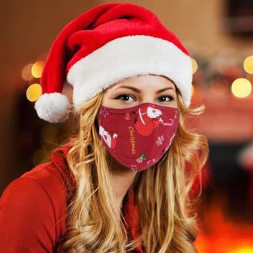 Insolite : les masques Covid de Noël, la nouvelle tendance pour les fêtes 