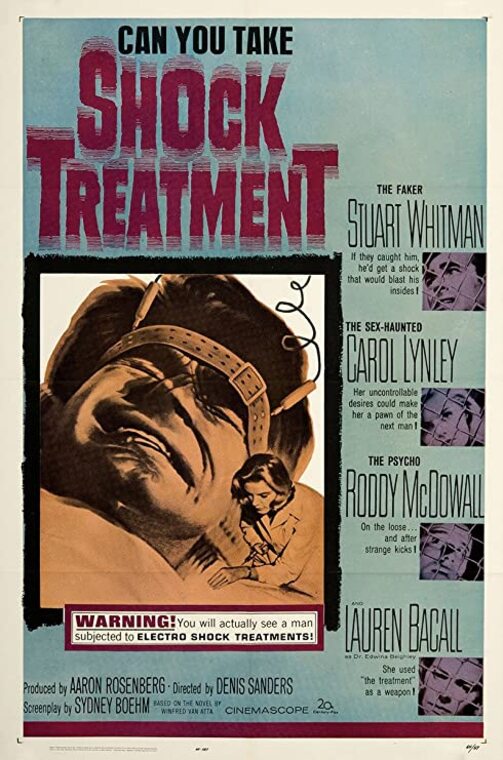 SHOCK TREATMENT BOX OFFICE USA 1964