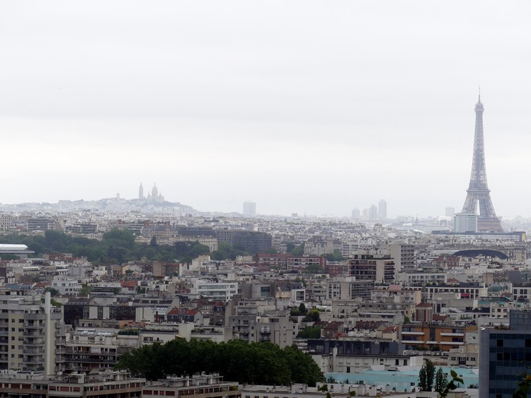 Montmartre et tour Eiffel