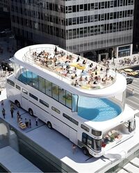 story life bus mobile pool city 