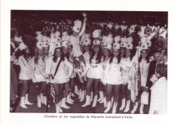 LES MAJORETTE DES ANNEE 1900