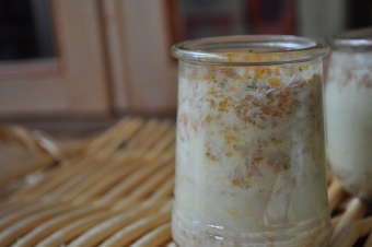 Miniflans de légumes courgettes ciboulette et carottes cumin