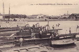 LA PALLICE - ROCHELLE - POSTE DES SOUS-MARINS - LC 414