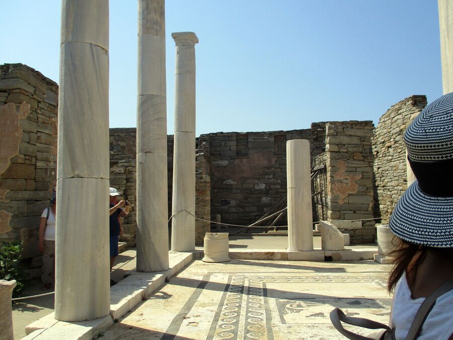 DELOS EN GRECE  (JUIN 2016)  SITE ARCHEOLOGIQUE  (2)