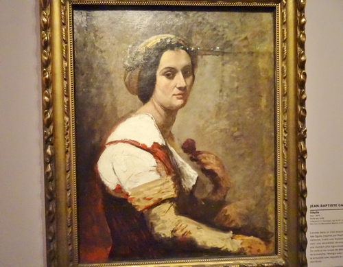 Suite de l'exposition des portraits de Corot (photos)