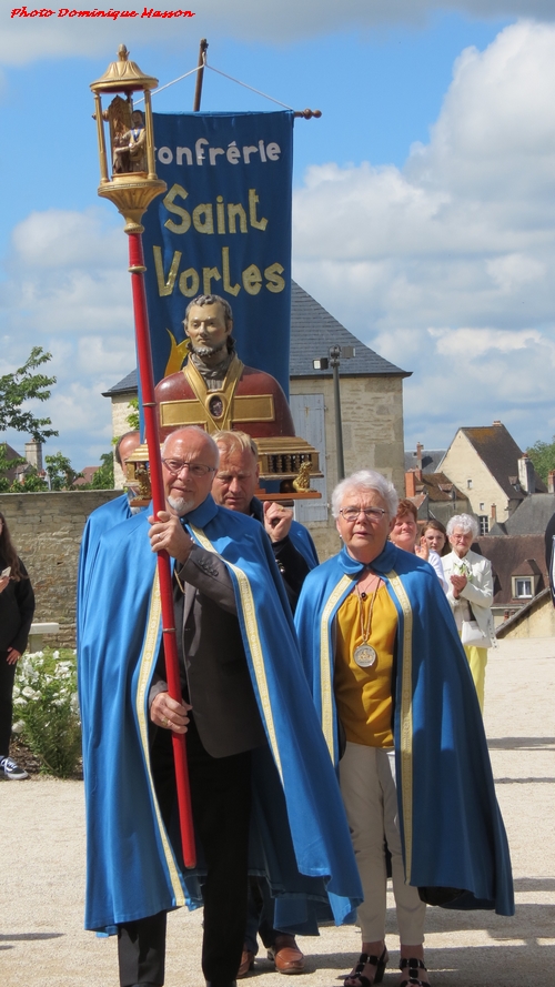 Saint Vorles a été fêté à Châtillon sur Seine....