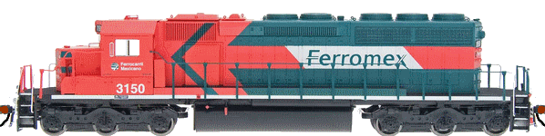 EMD SD 40 Ferromex N° 3150