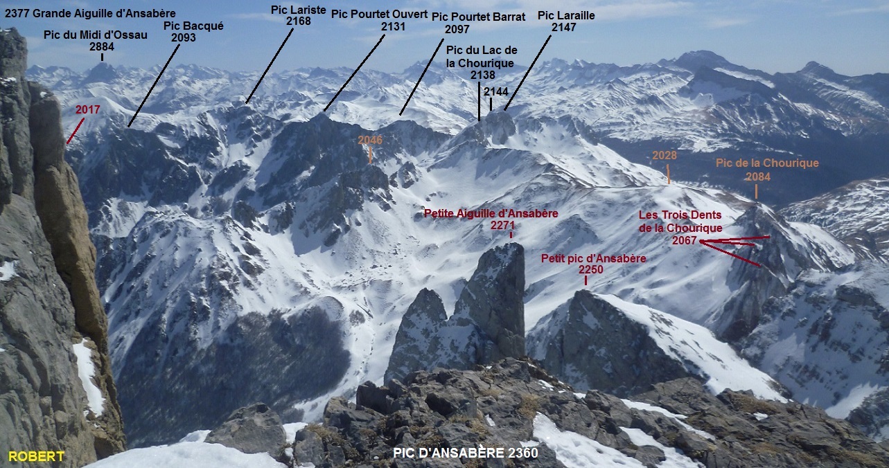 Plus Haut Sommet Des Pyrenees Atlantiques Sommets de 2000 mètres et plus dans les Pyrénées-Atlantiques - Robert et  les Pyrénées