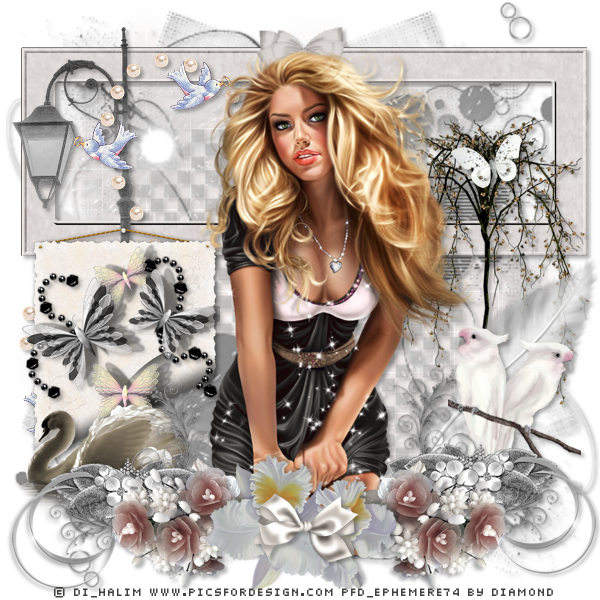 Tutoriel "Romance" de Melinou chez Delire2scrap