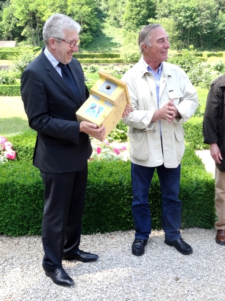 Allain Bougrain-Dubourg au château de Bussy Rabutin