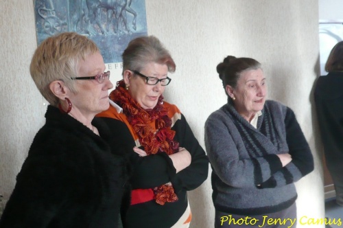 Première réunion des peintres de la Section-Peinture des Amis du Châtillonnais en 2012 