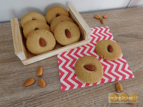 Sablés fondants aux amandes 