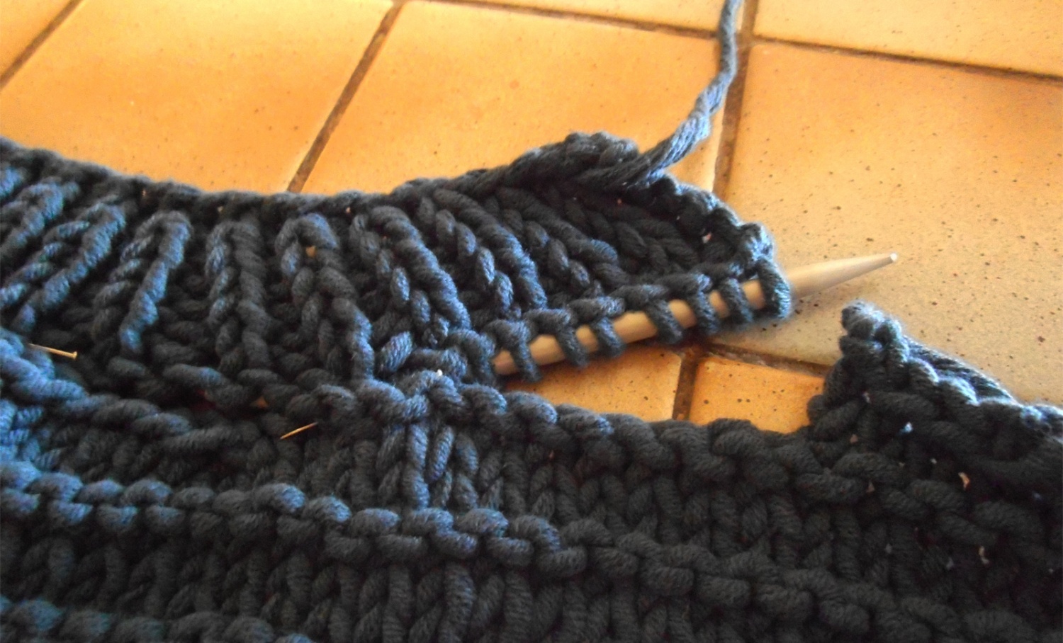 assemblage tricot au crochet