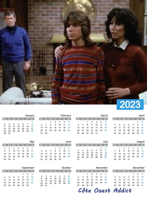 Annual calendars 2023.