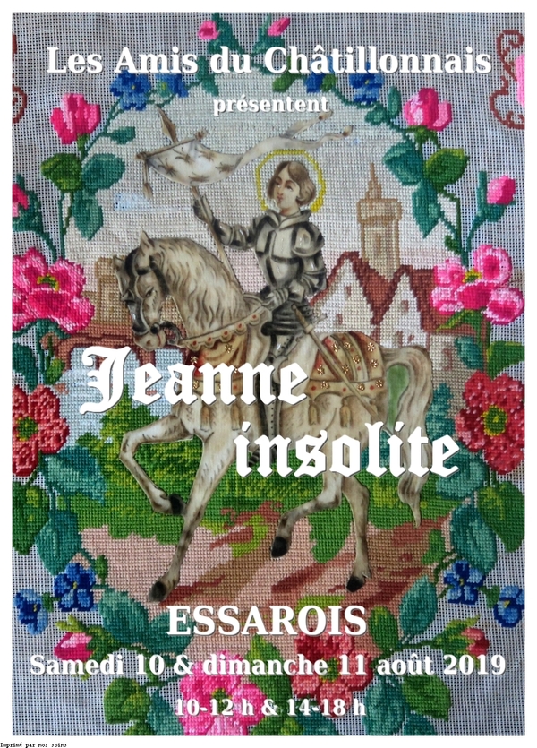 Bientôt à Essarois, Jenry Camus vous présentera une superbe exposition sur "Jeanne insolite"