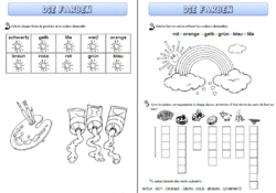 Allemand - Les couleurs