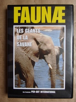 DVD Faunae Les Géants de la Savane