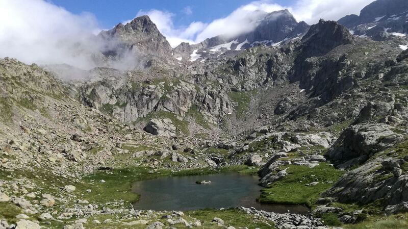 Le Lac Cabret 2485 m 12 Juillet