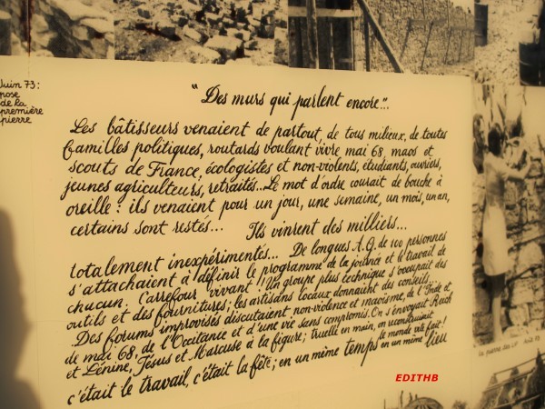 PETITE EXPLICATION SUR LA CONSTRUCTION DE CETTE BERGERIE BERGERIE LA BLAQUIERE (2)
