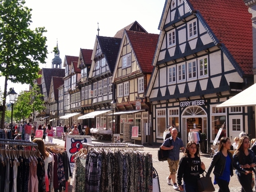 Les belles rues et maisons de Celle en Allemagne (photos)