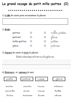 TAPUSCRIT : Le grand voyage du petit mille-pattes