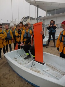 Première et seule séance de Voile