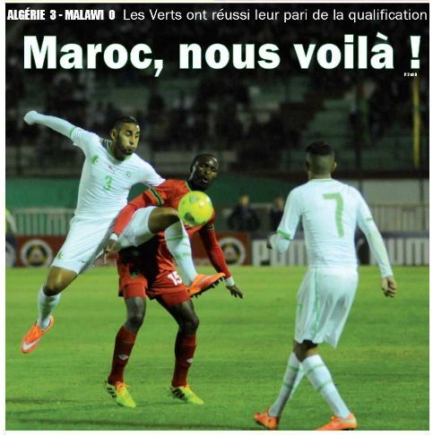 Mercredi 15.10.2014 à Blida EN-Malawi 3-1 CAN 2015