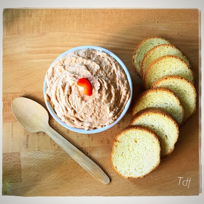 Rillettes de thon au cognac