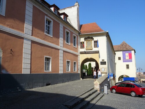 Autour de l'église orthodoxe de Sibiu en Roumanie (photos)