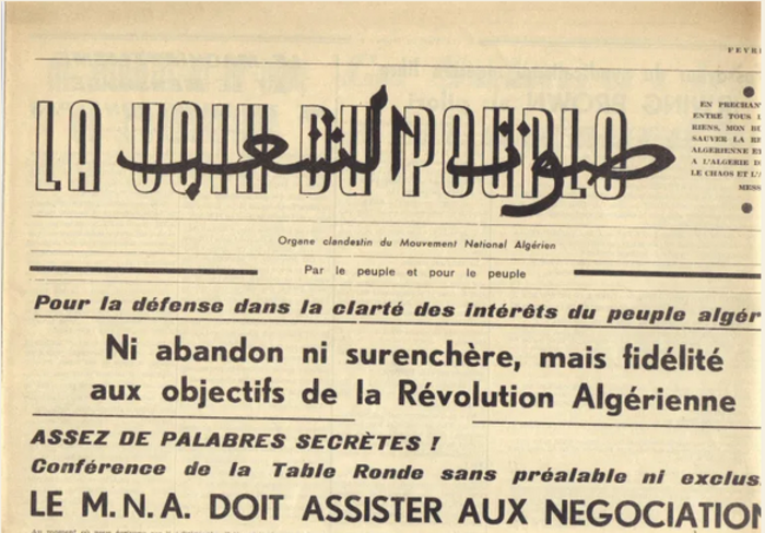 Dans la casbah d'Alger : « Zemmour, c’est comme si l’OAS renaissait » *** Le peuple algérien en a assez de l’O.A.S.