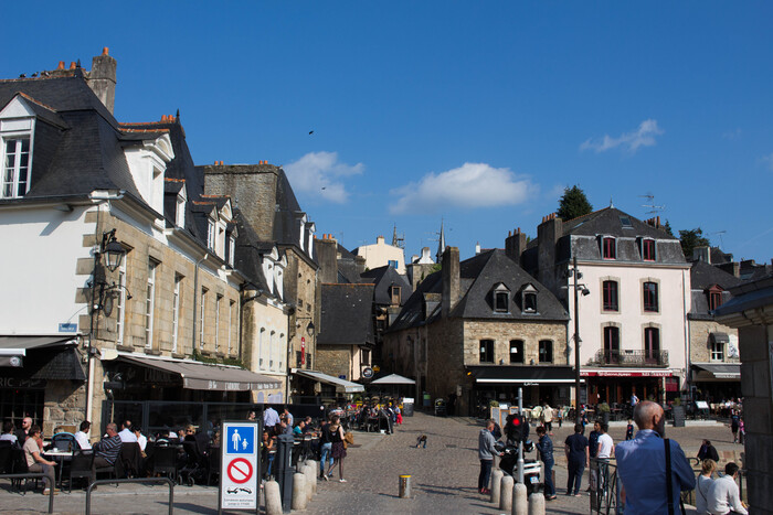 Auray petite ville bretonne