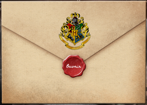 la lettre lien chapitre 3 tome 1 Harry Potter