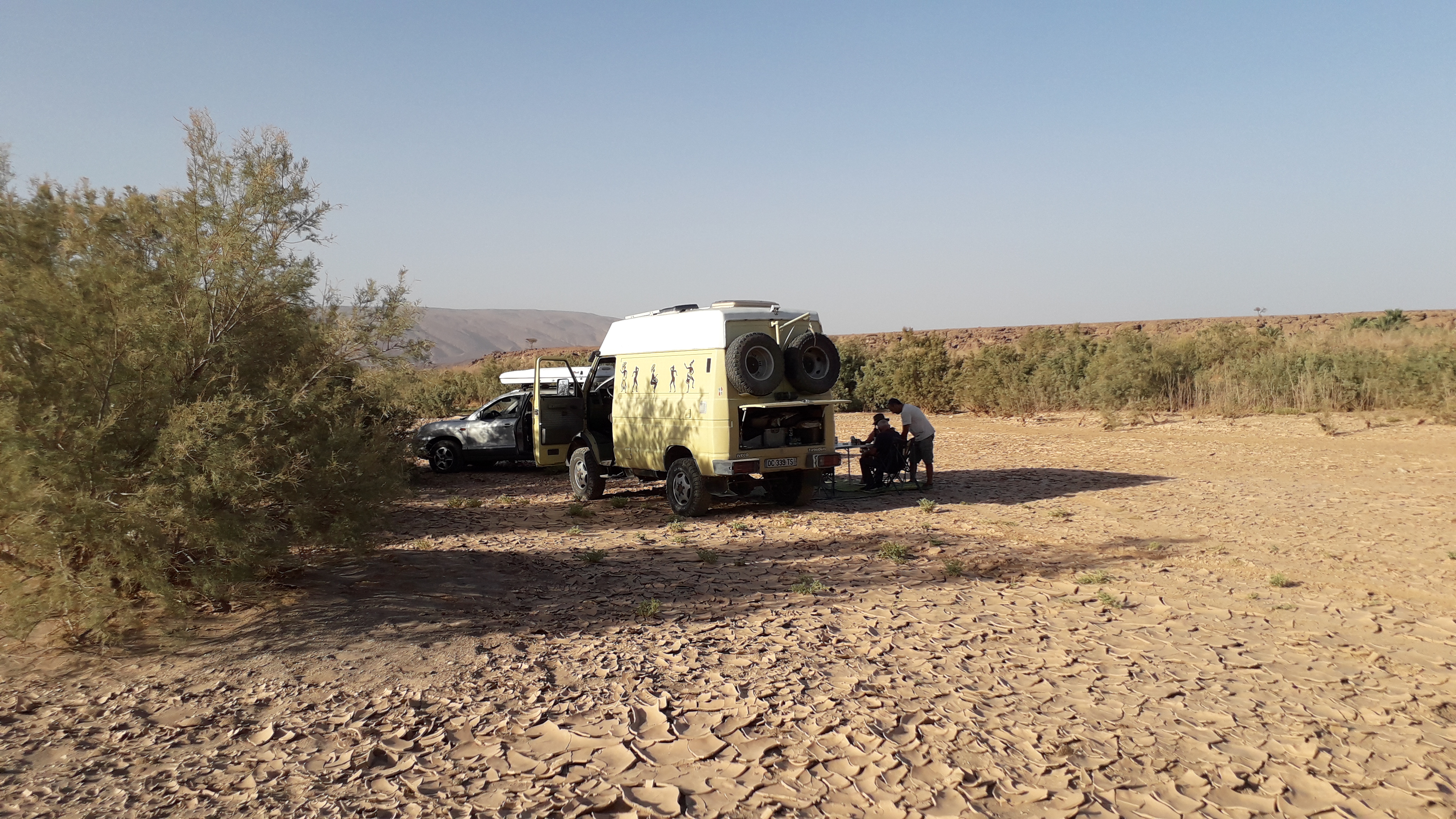 Bivouac avant Tissint