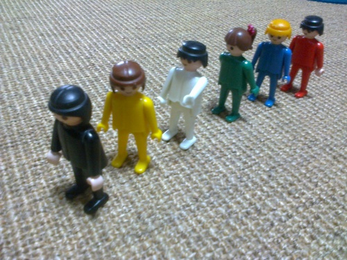 Vocabulaire de position avec les playmobils