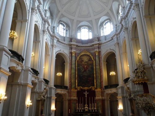 Autour de la Cathédrale de Dresde en Allemagne (photos)