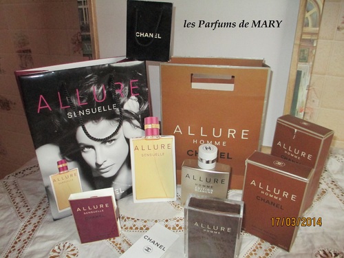 Parfums Allure de "CHANEL"......