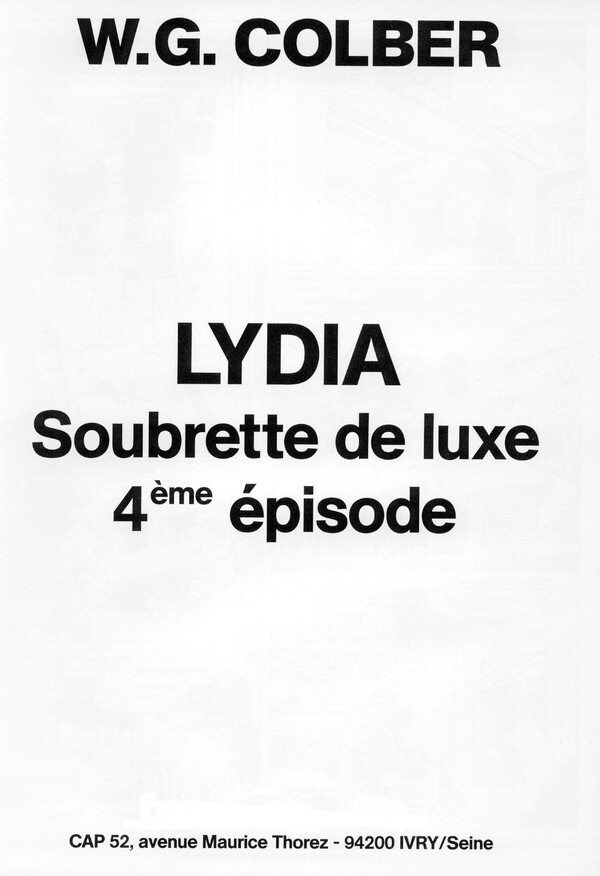 Lydia soubrette de luxe 4