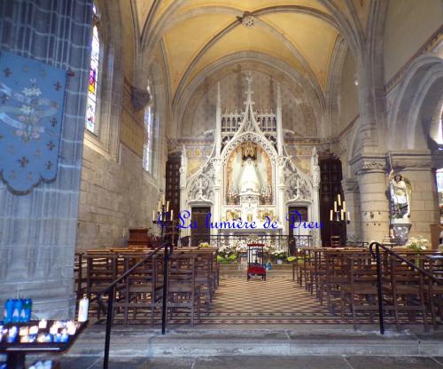 Josselin, la basilique Notre-Dame du Roncier