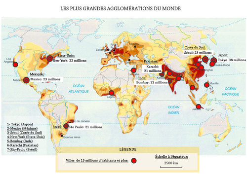 Les grandes métropoles mondiales