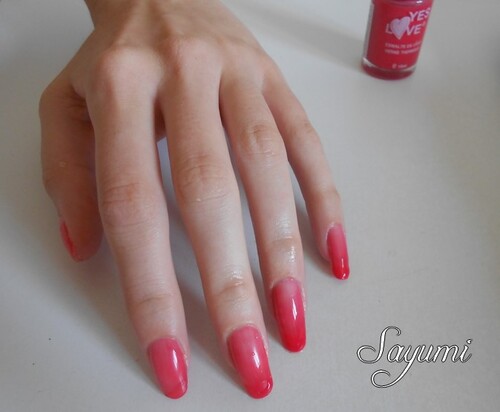 Yes Love - 10 ( Vernis thermique )