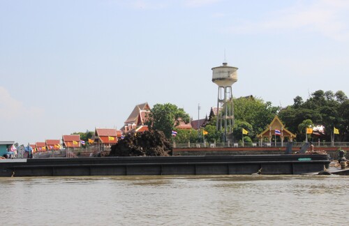 En bateau sur la Chao Praya, de Bang Pa-in à Ayutthaya