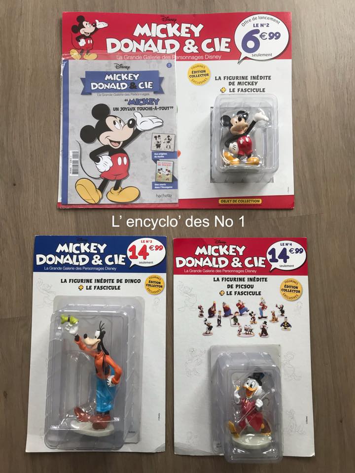 N° 1 Mickey Donald & Cie : la grande galerie des personnages - Test - L'  encyclo des N° 1