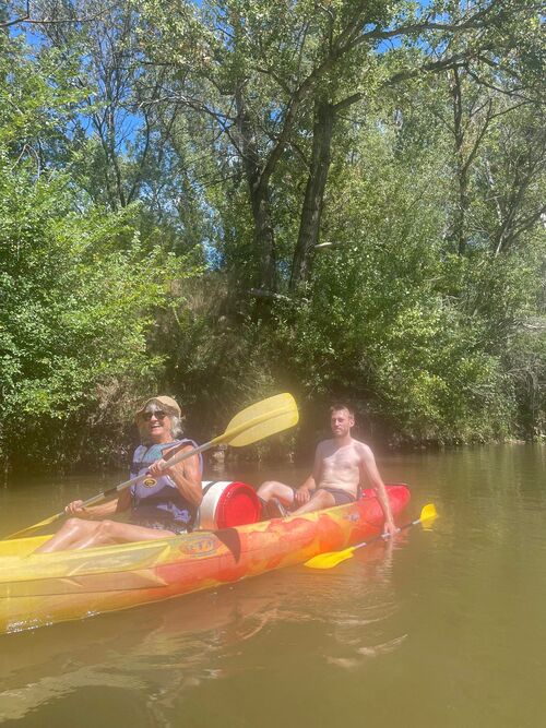 vacances des jeunes - leçon de canoë sur l'argens 